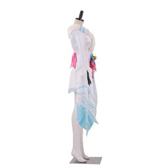 Astricos Ahri Spirit Blossom Super Transform Cosplay Costume Adult White Suit Dress Custom Made - Astricos