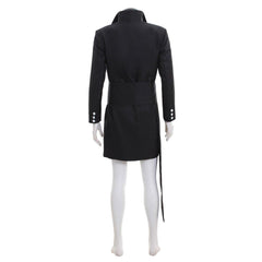 Astricos Nameless Ghoul Cosplay Costume – Unisex Long Black Coat Inspired by Swedish Band Ghost - Astricos