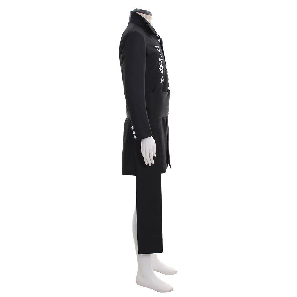 Astricos Nameless Ghoul Cosplay Costume – Unisex Long Black Coat Inspired by Swedish Band Ghost - Astricos