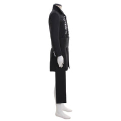 Astricos Nameless Ghoul Cosplay Costume – Unisex Long Black Coat Inspired by Swedish Band Ghost - Astricos