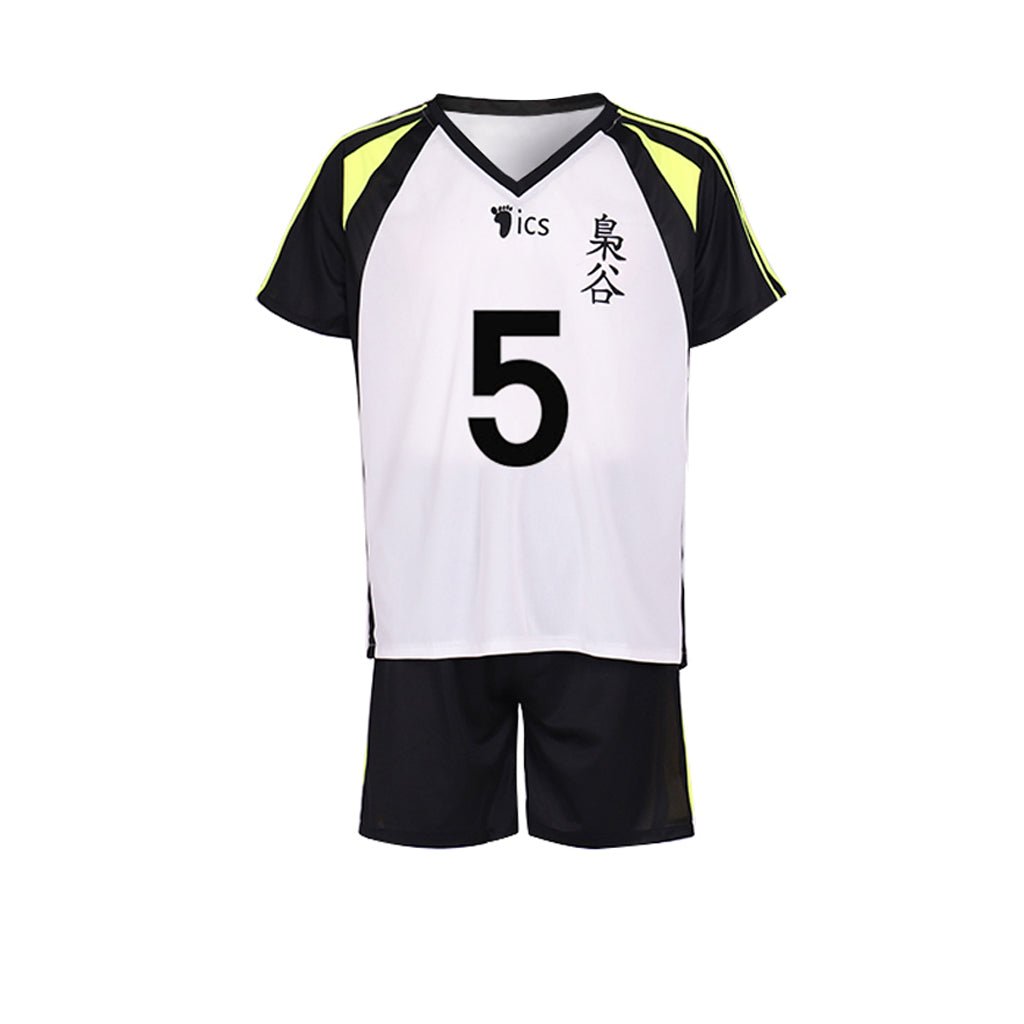 Astricos Akaashi Keiji Cosplay Jersey No. 5 | Premium Anime Sportswear for Haikyuu Fans - Astricos