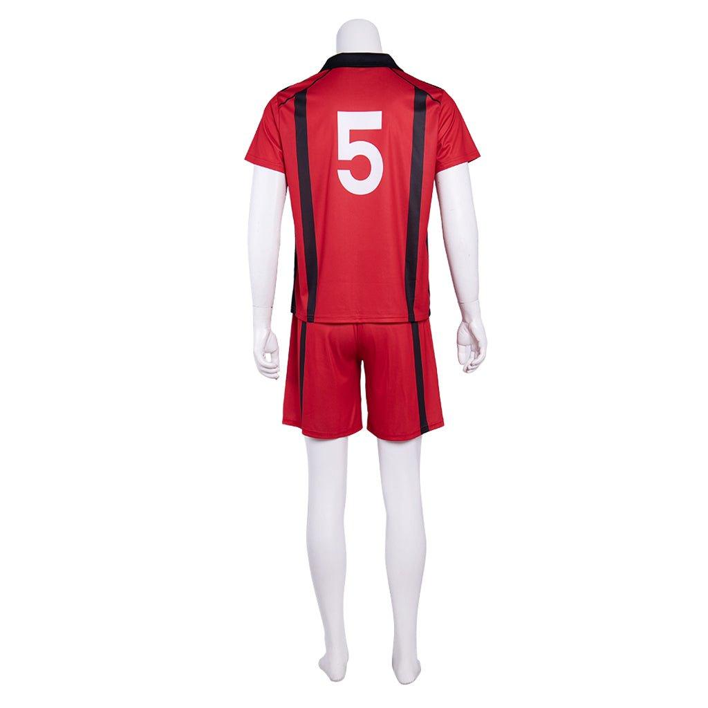 Astricos Haikyuu!! Nekoma High School Kenma Kozume NO.5 Team Jersey Cosplay Costume - Astricos