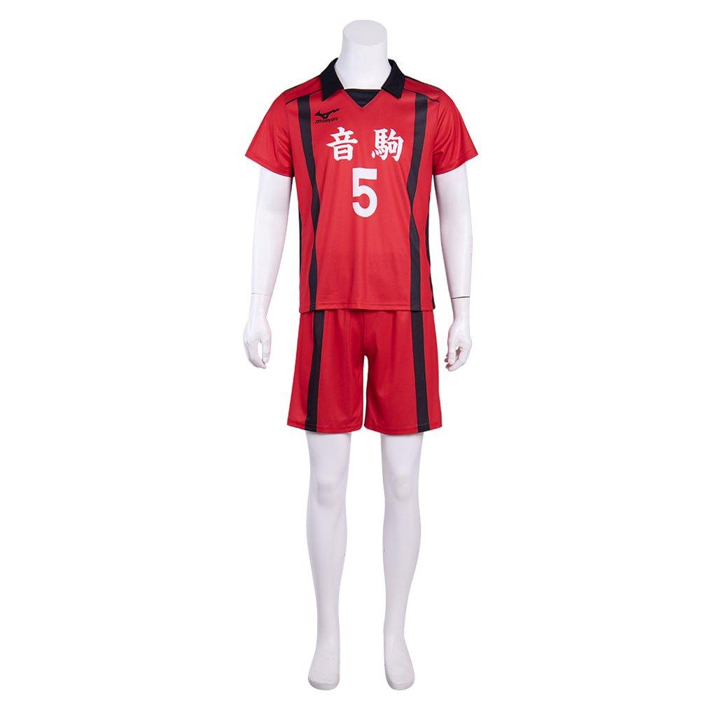 Astricos Haikyuu!! Nekoma High School Kenma Kozume NO.5 Team Jersey Cosplay Costume - Astricos