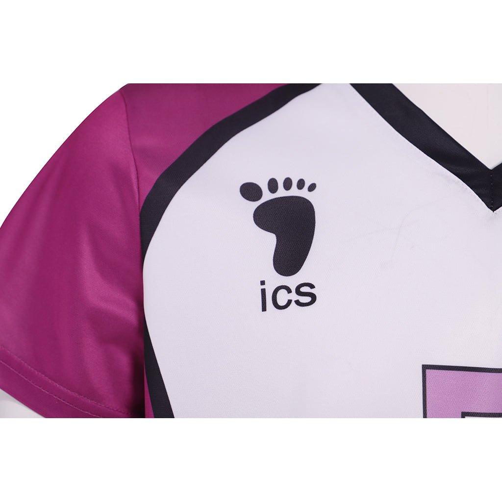 Astricos Tendo Satori Shiratorizawa Volleyball Jersey - Authentic Haikyuu Anime Cosplay Outfit - Astricos