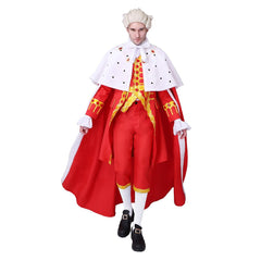 Astricos King George III Robe Cosplay Costume – Majestic Monarch's Ensemble with Cloak | Astricos Medieval Series - Astricos