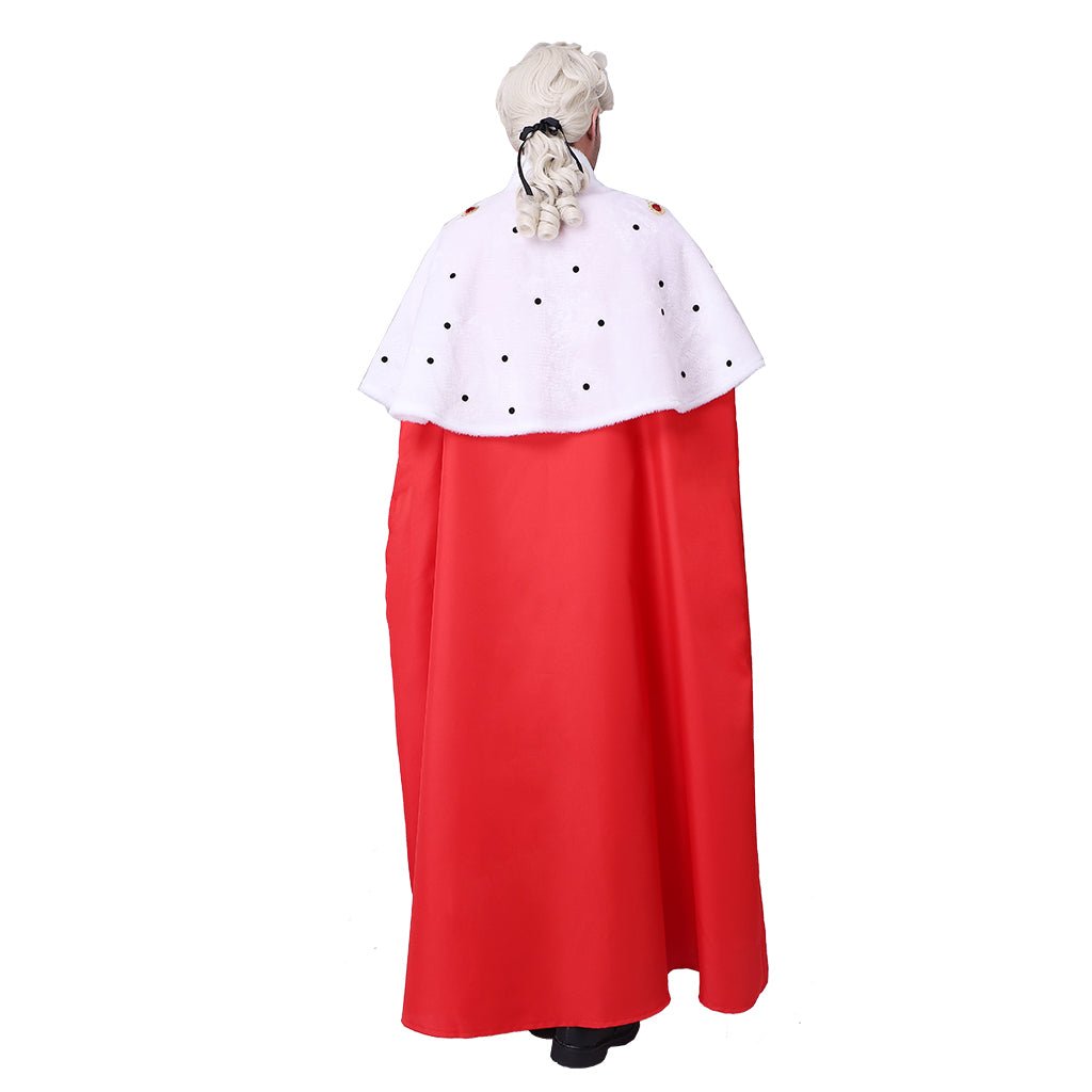 Astricos King George III Robe Cosplay Costume – Majestic Monarch's Ensemble with Cloak | Astricos Medieval Series - Astricos