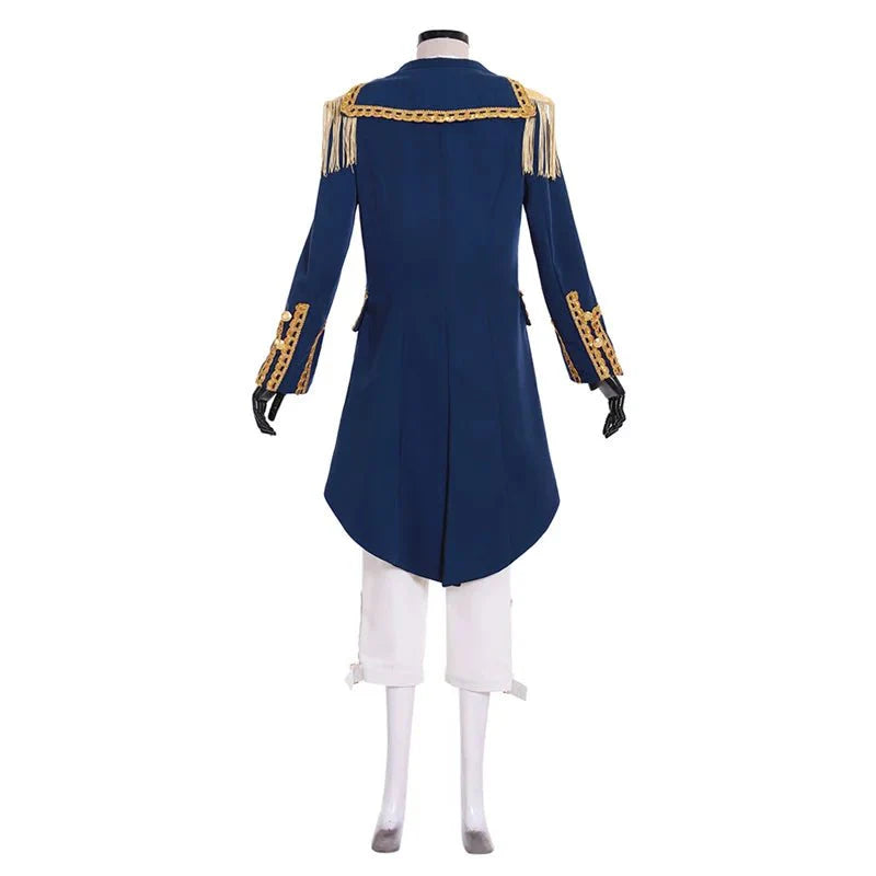 Astricos Lafayette Cosplay Jacket - Elegant Gothic Aristocrat Tuxedo & Colonial Uniform Suit - Astricos