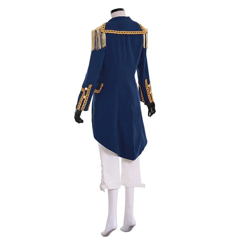 Astricos Lafayette Cosplay Jacket - Elegant Gothic Aristocrat Tuxedo & Colonial Uniform Suit - Astricos