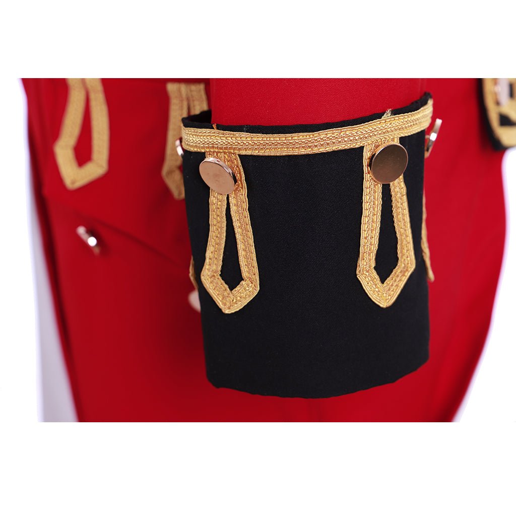 Astricos Victorian Red Prince Coat – Royal Military Uniform Jacket - Astricos