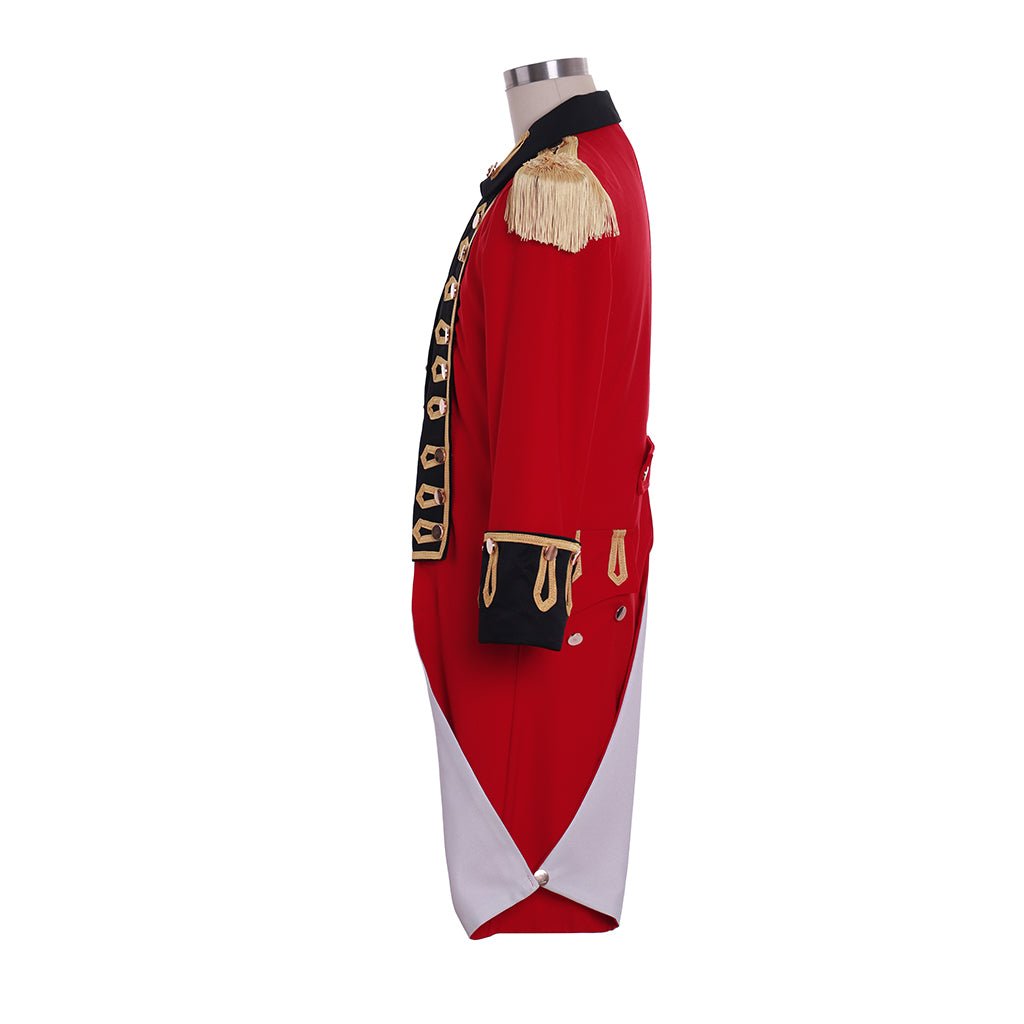 Astricos Victorian Red Prince Coat – Royal Military Uniform Jacket - Astricos