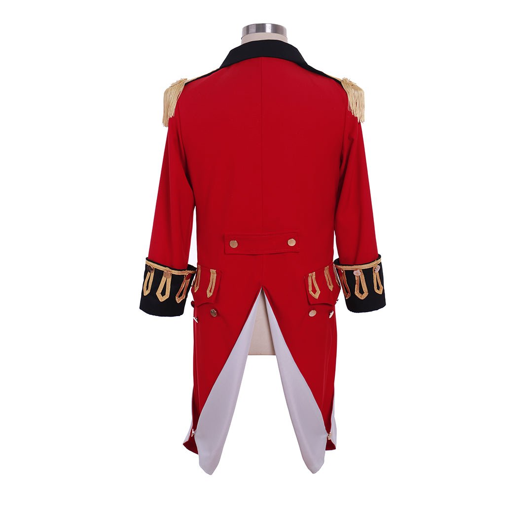 Astricos Victorian Red Prince Coat – Royal Military Uniform Jacket - Astricos