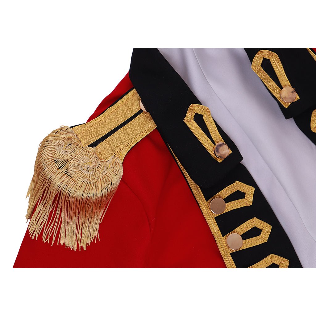 Astricos Victorian Red Prince Coat – Royal Military Uniform Jacket - Astricos