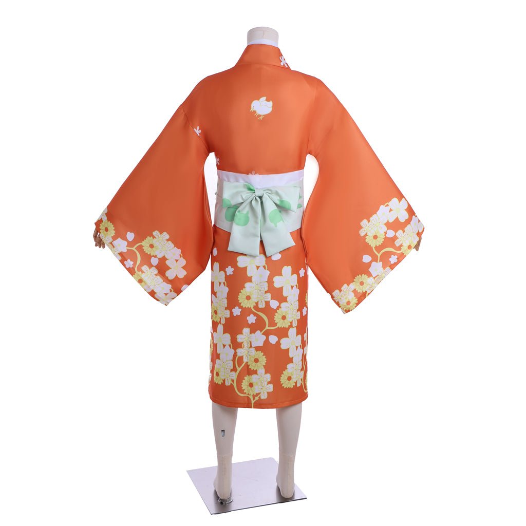 Authentic Hiyoko Saionji Cosplay Women's Japanese Kimono from Astricos - Astricos