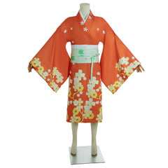 Authentic Hiyoko Saionji Cosplay Women's Japanese Kimono from Astricos - Astricos