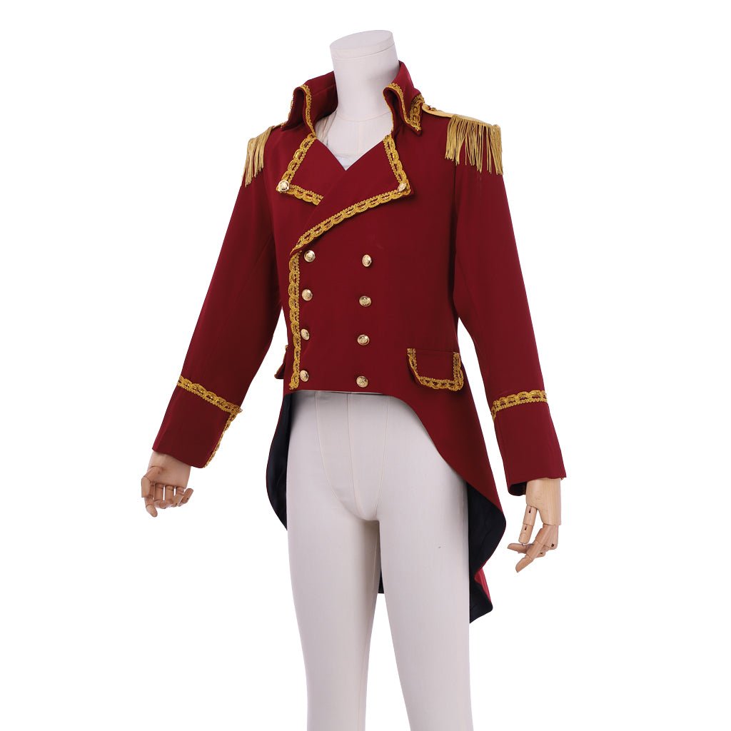 Elegant Aristocratic Military Jacket Costume | Gothic Colonial Men's Cosplay | Astricos Medieval Series - Astricos