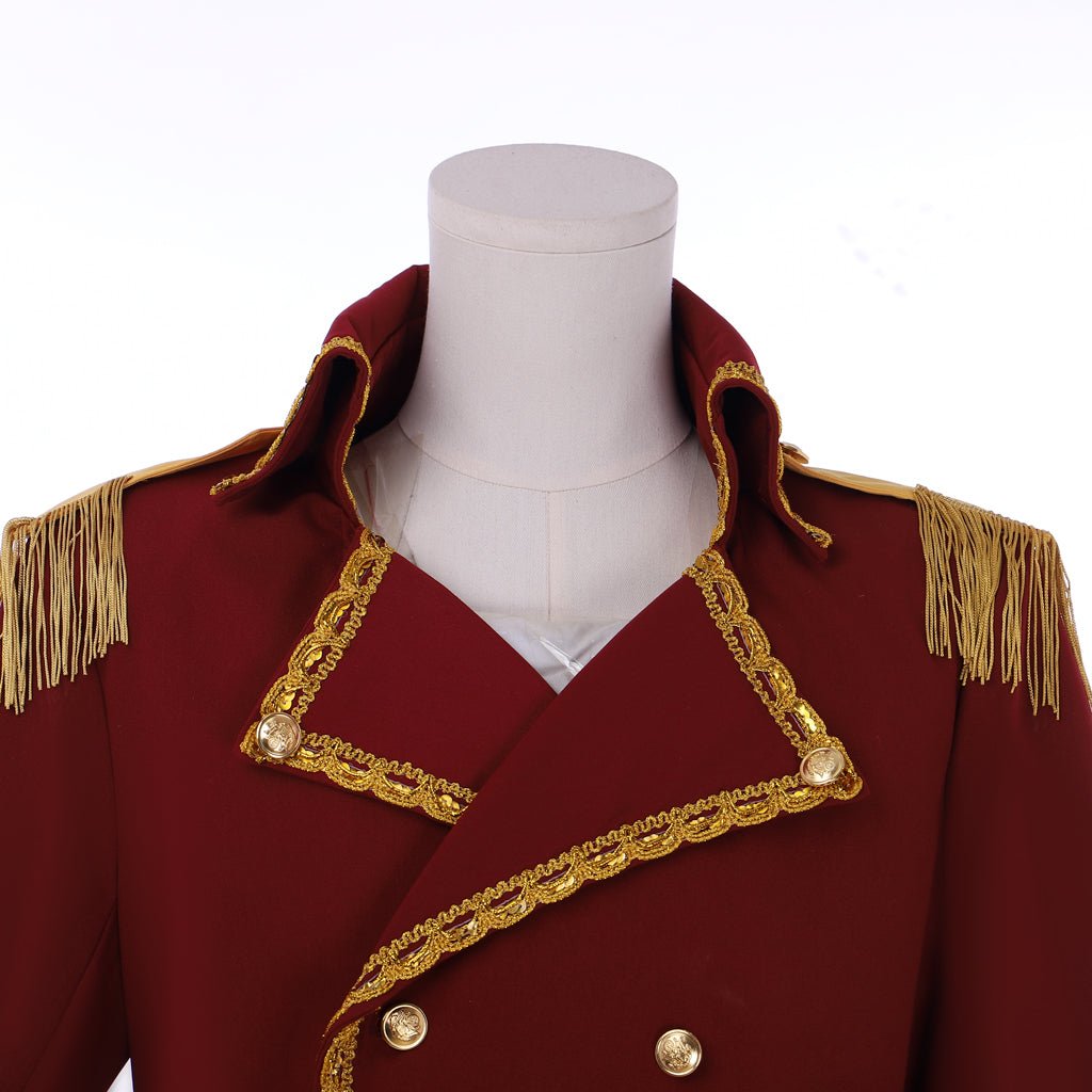 Elegant Aristocratic Military Jacket Costume | Gothic Colonial Men's Cosplay | Astricos Medieval Series - Astricos