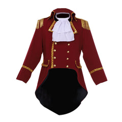 Elegant Aristocratic Military Jacket Costume | Gothic Colonial Men's Cosplay | Astricos Medieval Series - Astricos