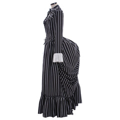 Astricos Jack Skellington Black Stripe Suit Jacket - Perfect for Unisex Halloween Parties - Astricos