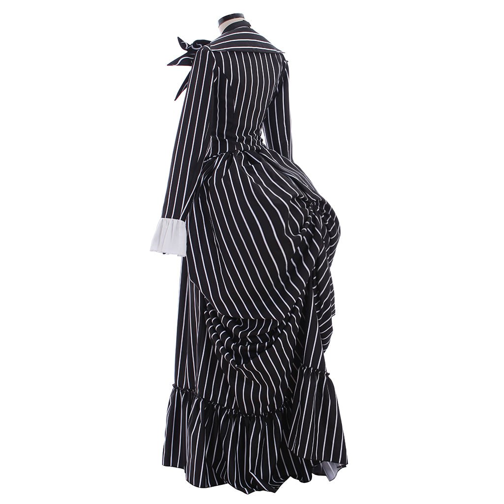 Astricos Jack Skellington Black Stripe Suit Jacket - Perfect for Unisex Halloween Parties - Astricos