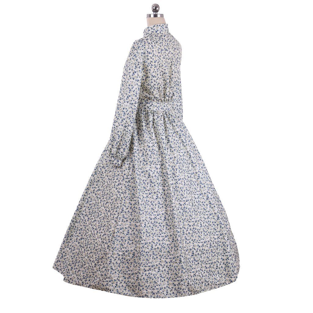 Astricos Victorian Tea Gown | Elegant Regency Era Dress for Civil War and Colonial Events - Astricos