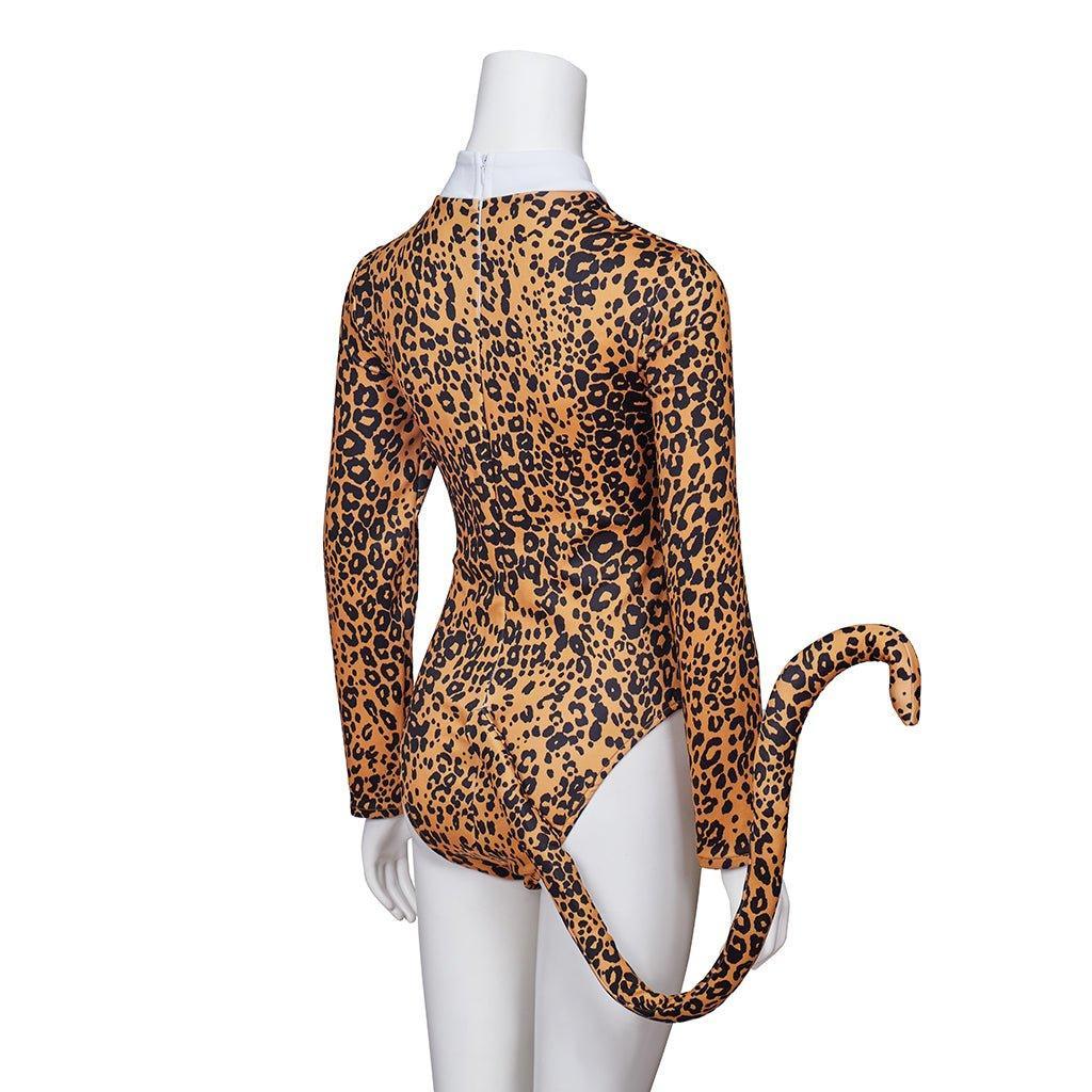 Astricos Sexy Leopard Print Bodysuit | Josie and the Pussycats Inspired Cosplay Jumpsuit - Astricos