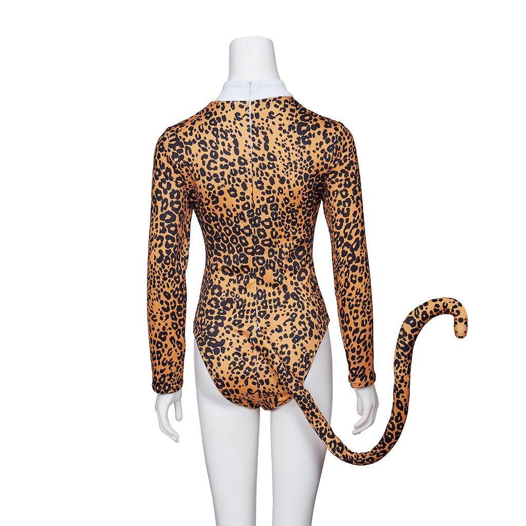 Astricos Sexy Leopard Print Bodysuit | Josie and the Pussycats Inspired Cosplay Jumpsuit - Astricos