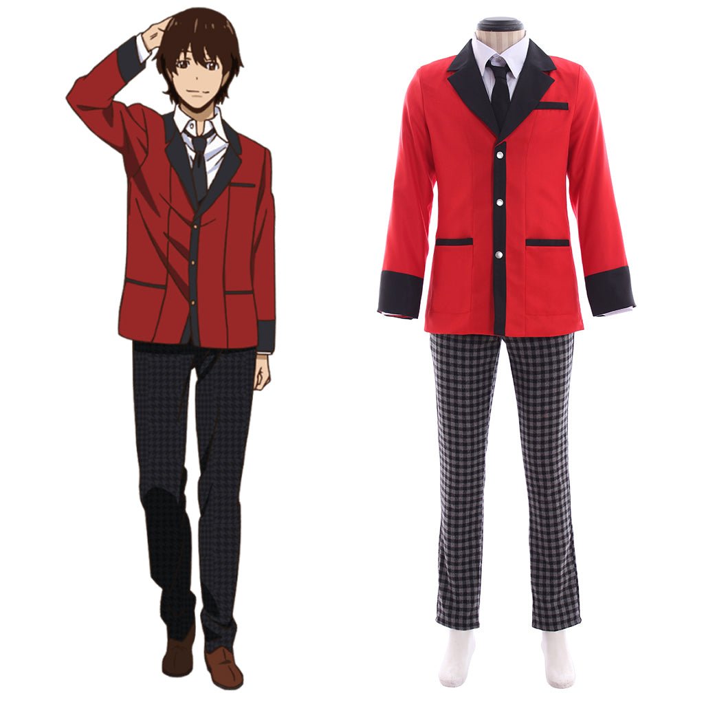 Astricos - Kakegurui Ryota Suzui & Kaede Manyuda Cosplay Costume Set - Astricos