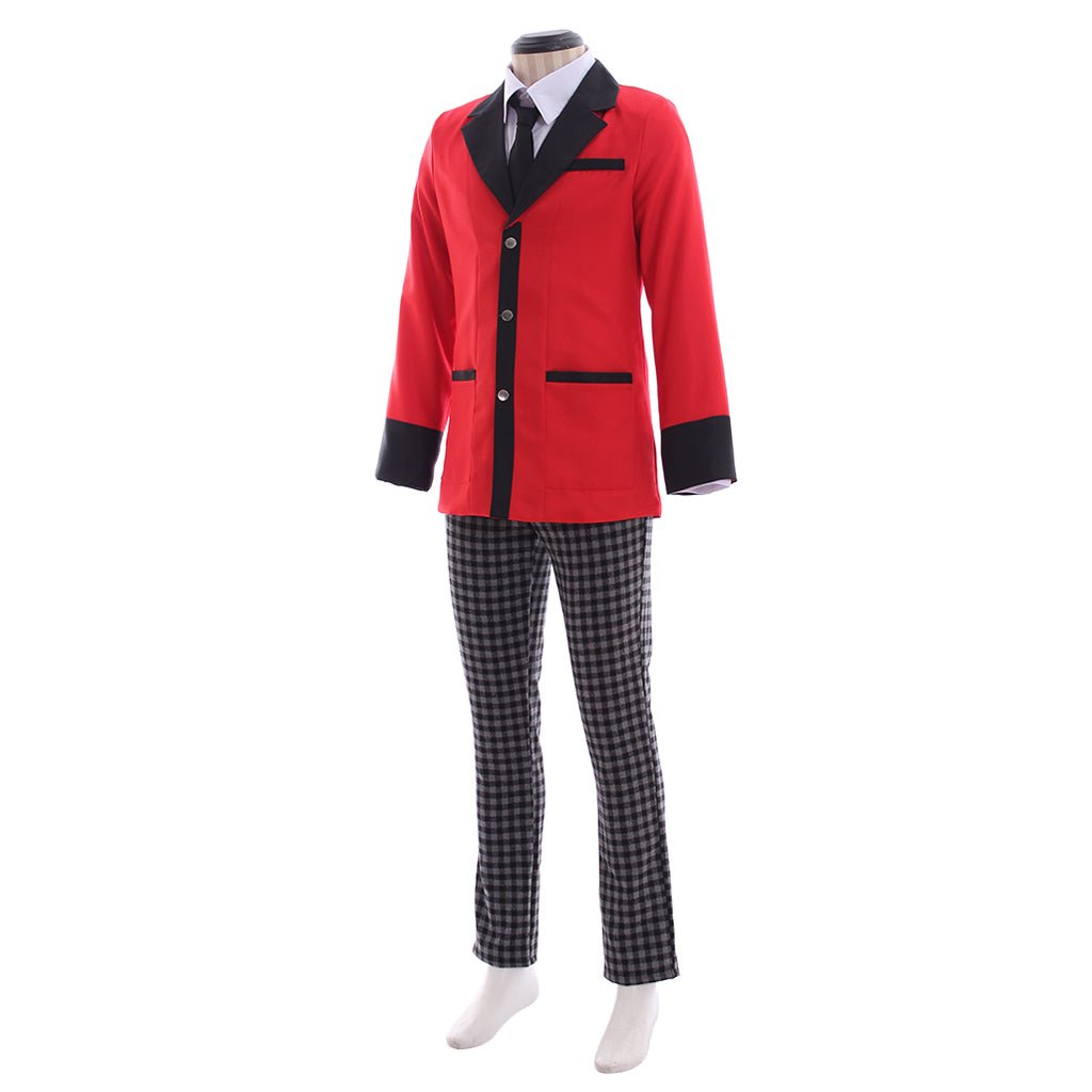 Astricos - Kakegurui Ryota Suzui & Kaede Manyuda Cosplay Costume Set - Astricos