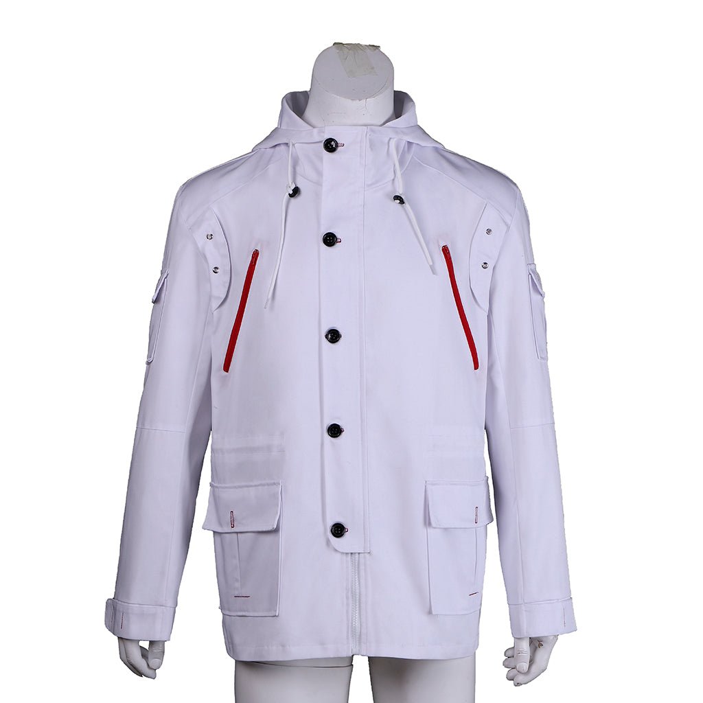 Astricos Go Shijima White Jacket Coat Cosplay Costume - Premium Anime Outfit - Astricos