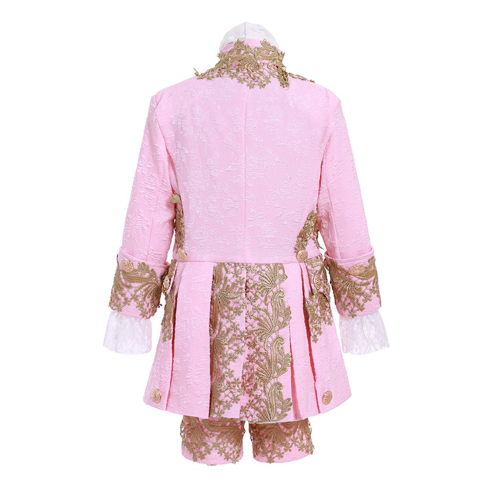 Children's Victorian Rococo Court Costume - Pink Historical Fancy Dress | Astricos Custom Fit - Astricos