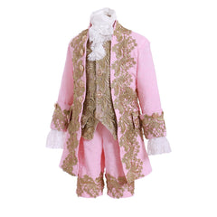 Children's Victorian Rococo Court Costume - Pink Historical Fancy Dress | Astricos Custom Fit - Astricos