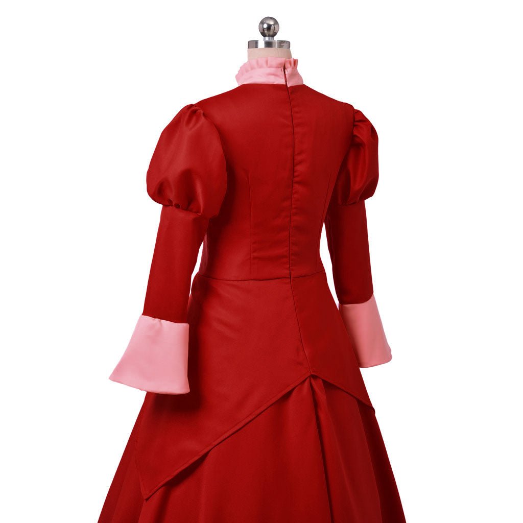 Astricos Red Queen Dress | Lady Tremaine Cosplay Costume for Women | Elegant Disney Halloween Gown - Astricos