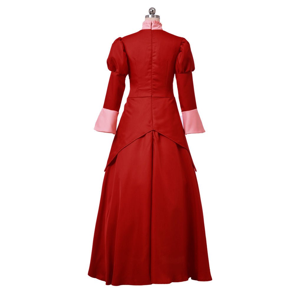 Astricos Red Queen Dress | Lady Tremaine Cosplay Costume for Women | Elegant Disney Halloween Gown - Astricos