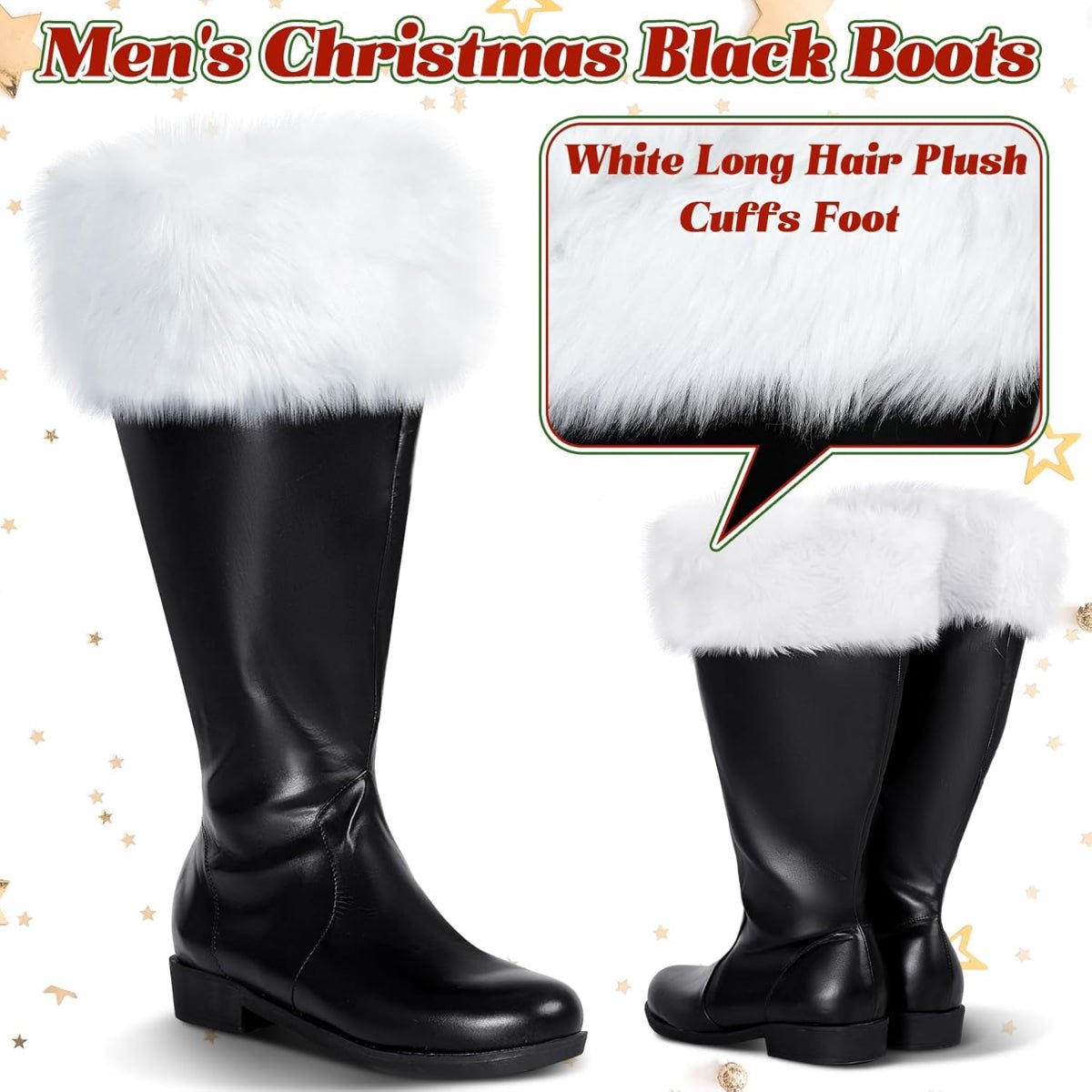 Astricos Festive Santa Claus Boots - Perfect for Christmas Celebrations - Astricos