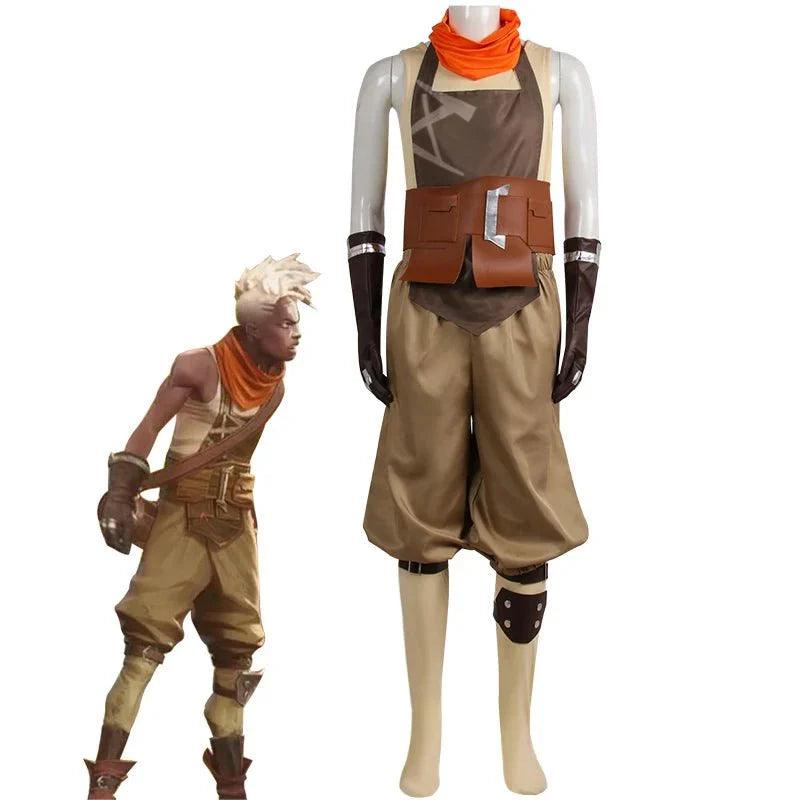 Astricos Ekko Cosplay Costume - The Boy Who Shattered Time Uniform for Halloween Carnival - Astricos