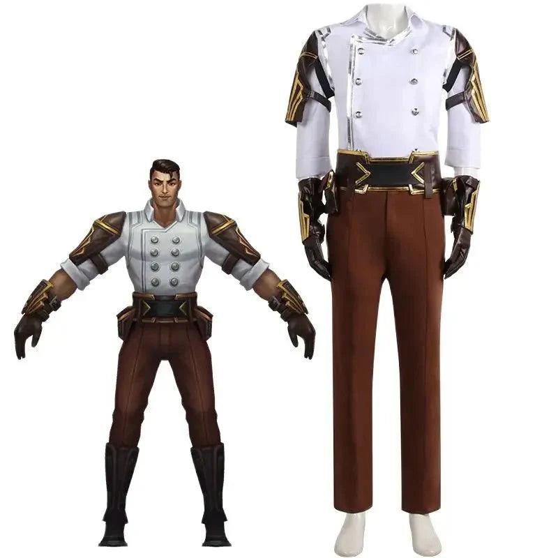 Astricos Arcane Jayce Cosplay Costume - The Defender of Tomorrow Uniform for Halloween and Carnival - Astricos