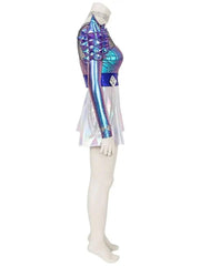 Astricos K/DA 2020 S10 Finals Ahri Cosplay Costume - Sexy All Out Dress for Halloween, Carnival, Stage Performance - Astricos