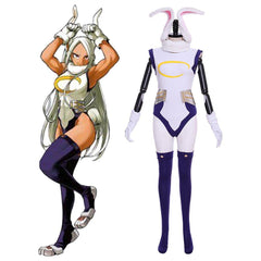 Astricos MHA Mirko Bunny Hero Cosplay Bodysuit Costume - Astricos