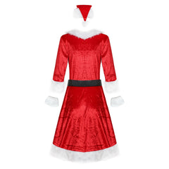 Women's Astricos Christmas Queen Cosplay Costume - Large Size for Dance, Performance, and Festive Celebrations - Astricos