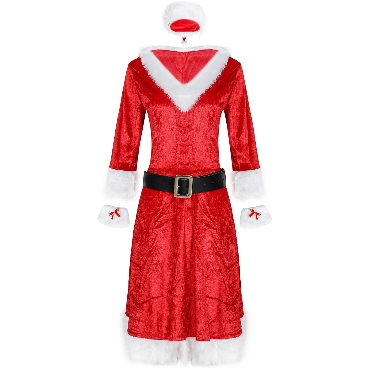 Women's Astricos Christmas Queen Cosplay Costume - Large Size for Dance, Performance, and Festive Celebrations - Astricos