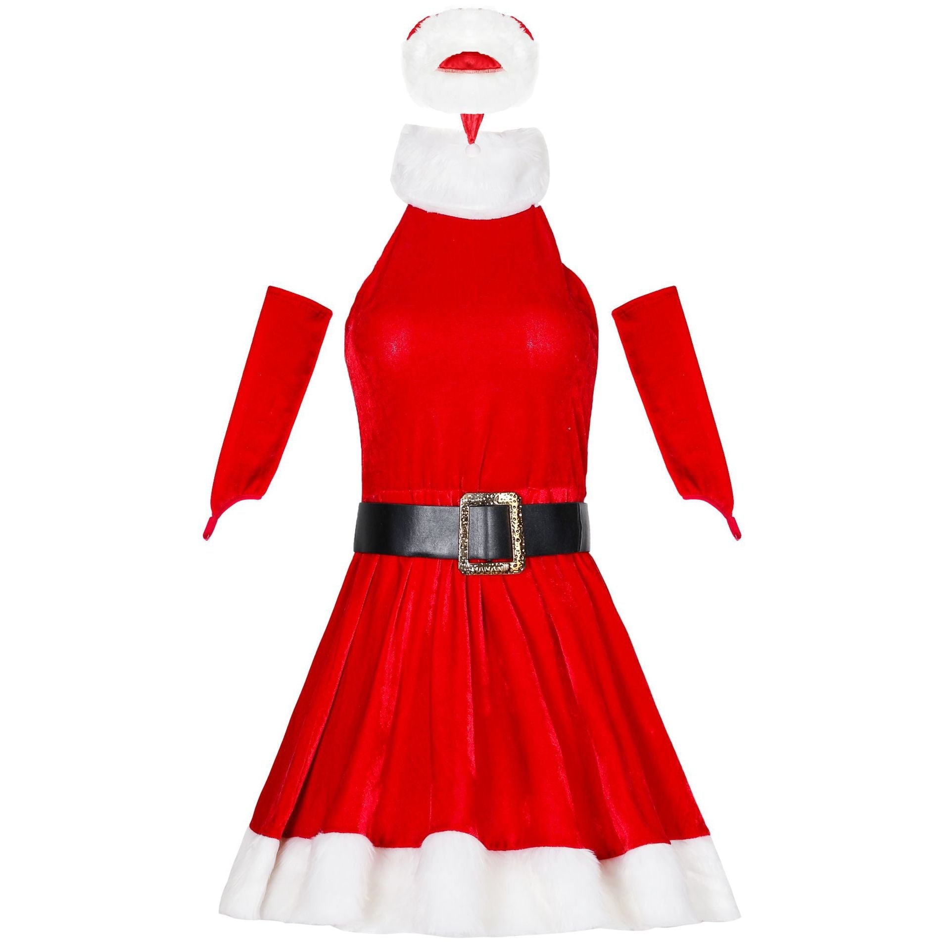 Astricos Women's Christmas Clothing - Sexy Holiday Party Theme Stage Christmas Clothing - Astricos