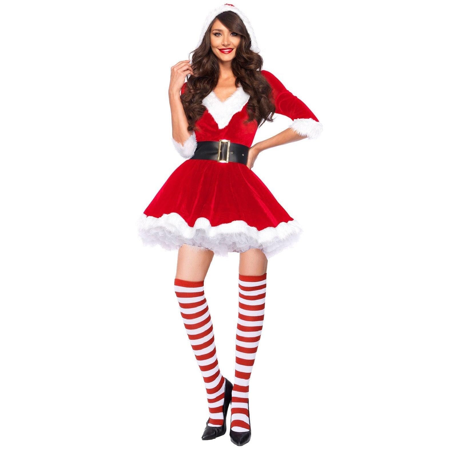 Astricos Festive, Sexy Christmas Outfit for Adults - Large Sizes Available - Astricos