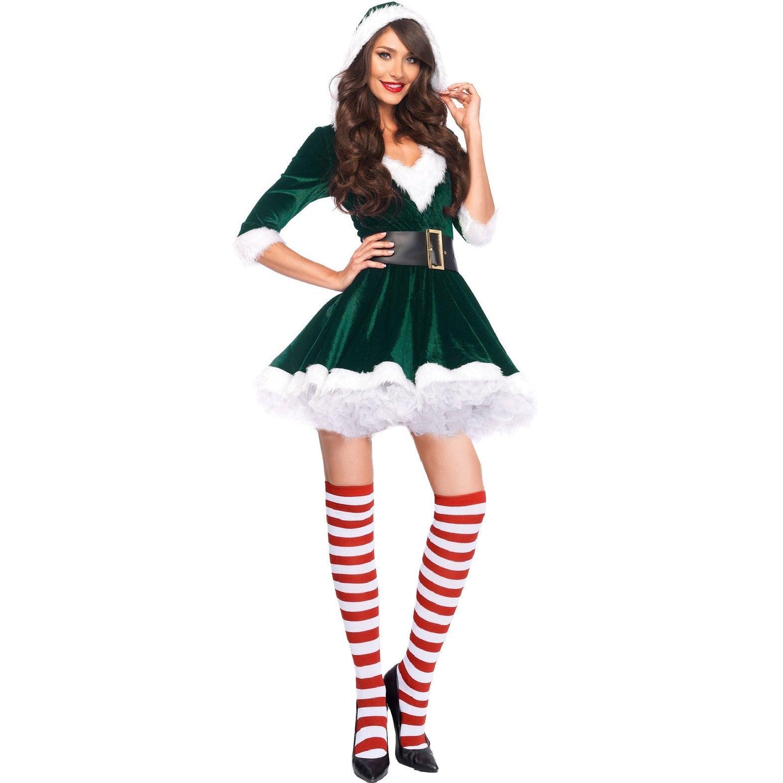 Astricos Festive, Sexy Christmas Outfit for Adults - Large Sizes Available - Astricos