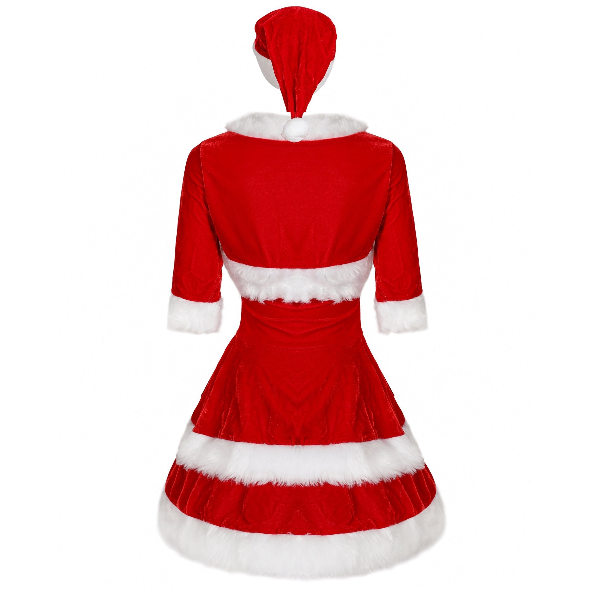 Astricos Women's Sexy Christmas Outfit - Festive Glamour for Holiday Parties - Astricos