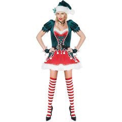 Astricos Sexy Christmas Tree Clothing - Festive Stage Uniform for Holiday Events - Astricos