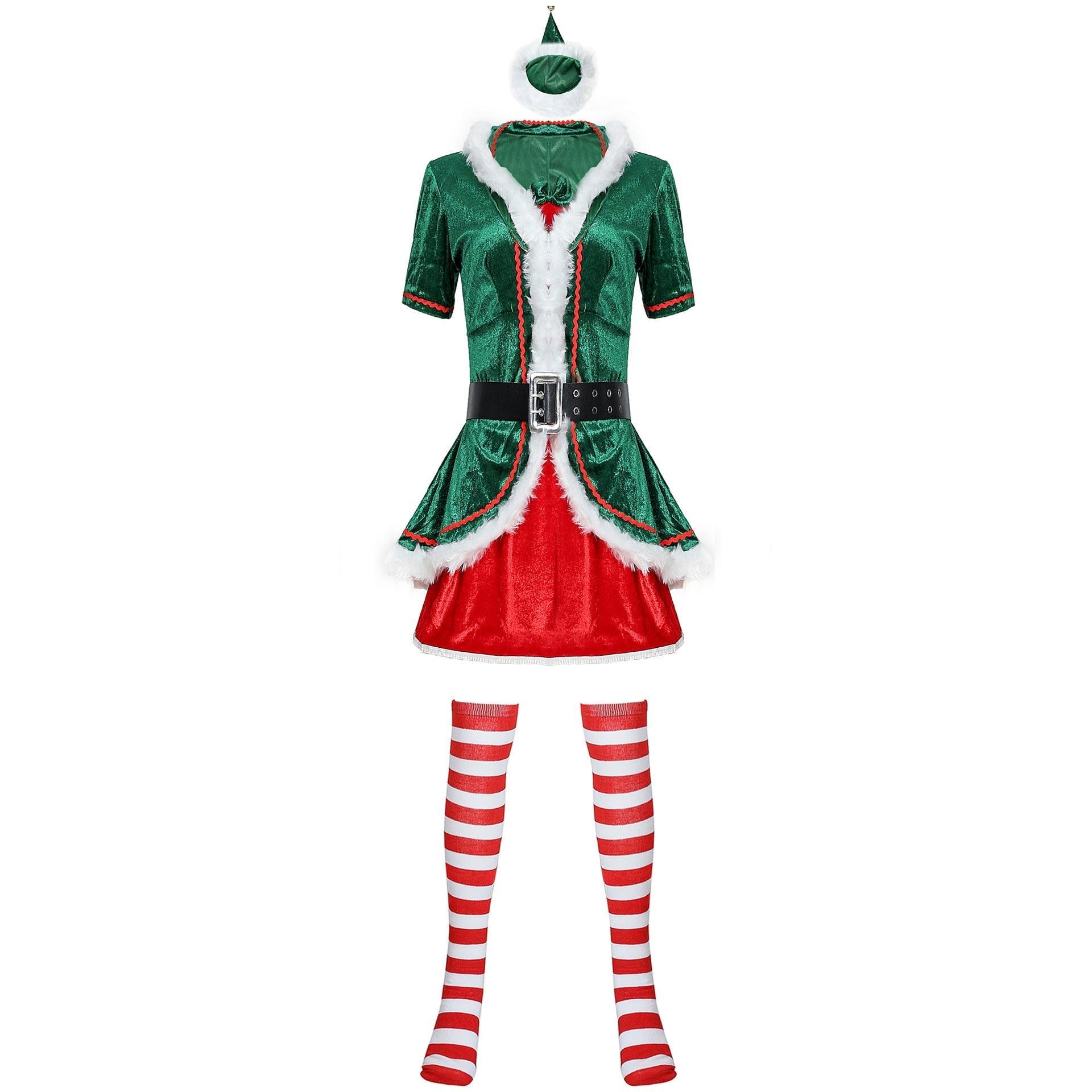 Astricos M-XXL Couple Christmas Dress - Cosplay & Game Uniform for Festive Fun - Astricos