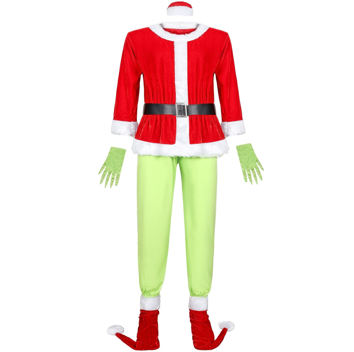 Astricos Grinch Cosplay Christmas Costume - The Grinch Green Outfit - Astricos