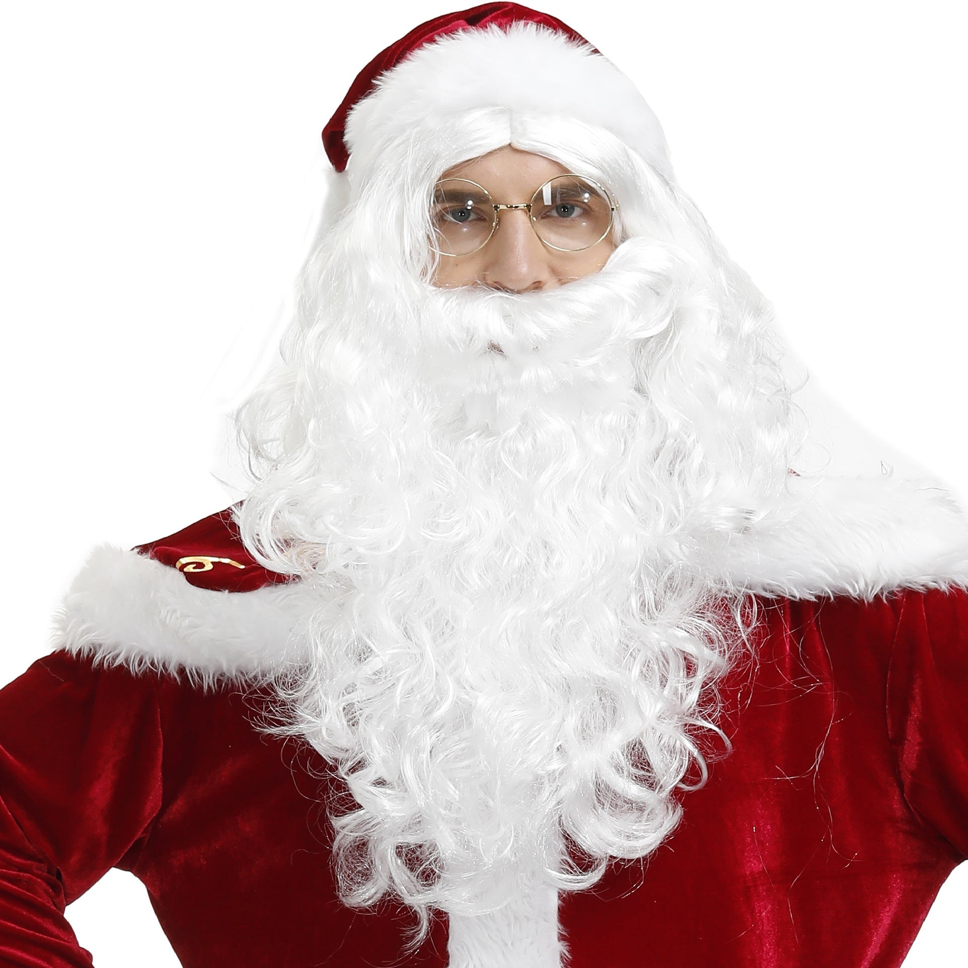 Men's Astricos Christmas Clothing Set, Festive Santa Claus Outfit for Holiday Events - Astricos