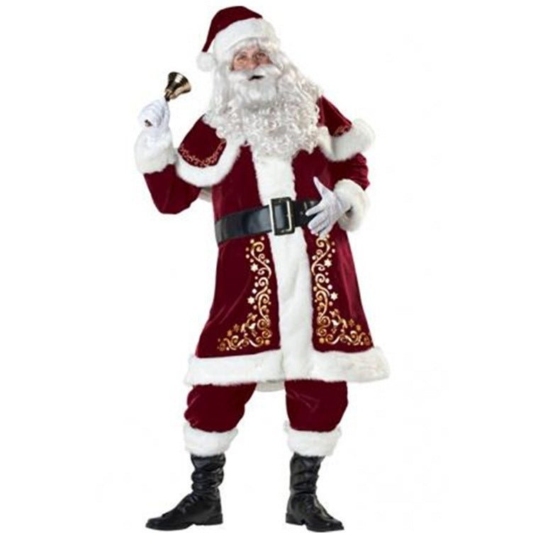 Men's Astricos Christmas Clothing Set, Festive Santa Claus Outfit for Holiday Events - Astricos