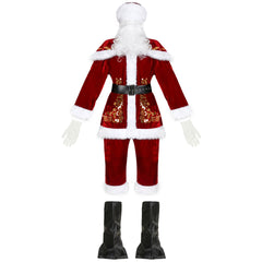 Men's Astricos Christmas Clothing Set, Festive Santa Claus Outfit for Holiday Events - Astricos